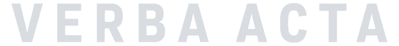 Verba Acta